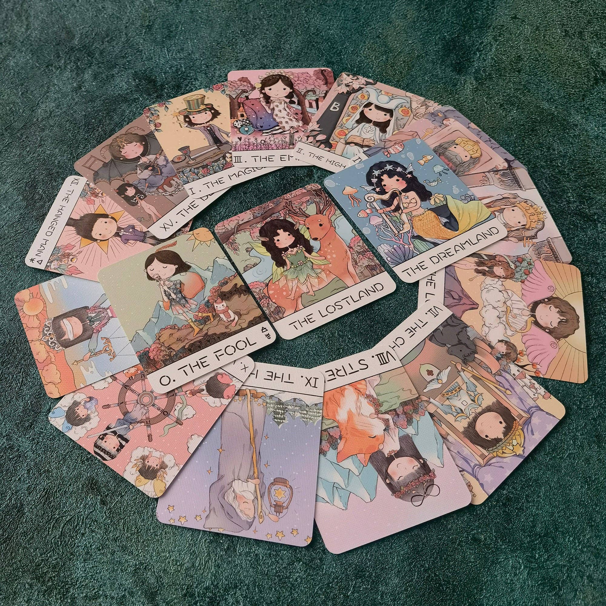 Vermilion Collection - Wholesale Tarot Cards - Honey Knight Mini Tarot2