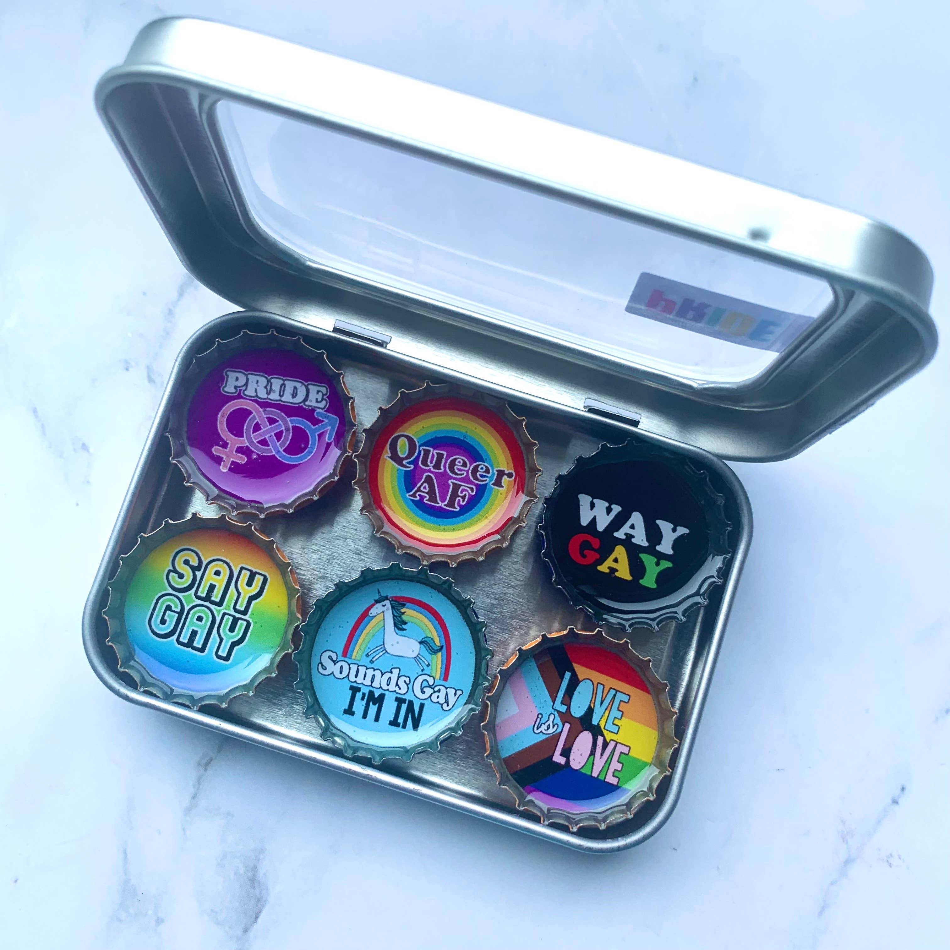 Kate's Magnets - Vente Aimants - Aimants LGBTQ+ Pride - Amusants, faits main et écologiques1