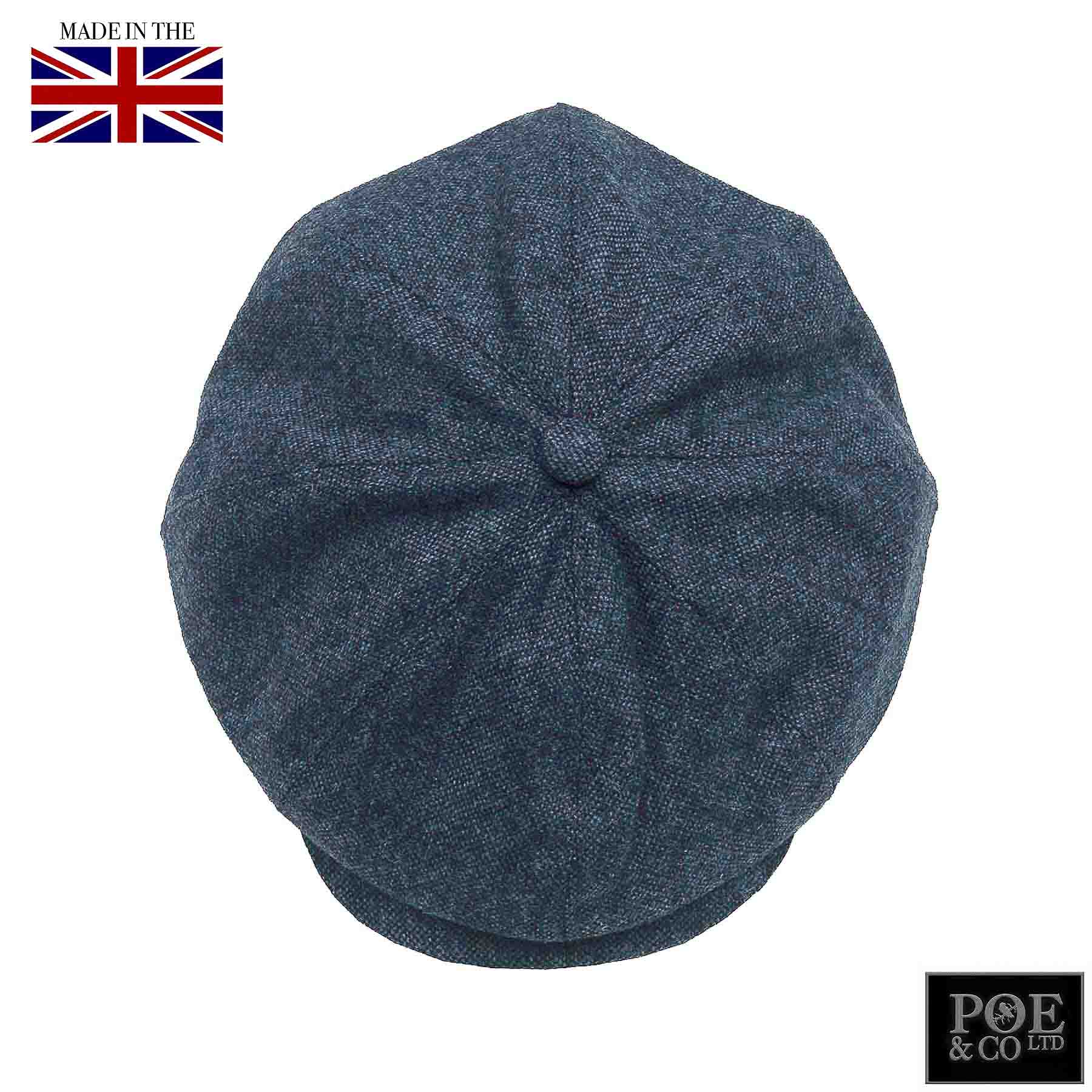 Poe & Company Limited, LLC – wholesale Platt keps - Herr – Poe & Company Shelby flat cap i Burgoyne tweed3
