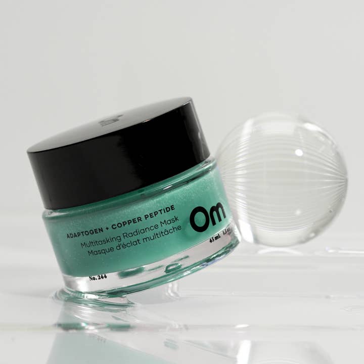 Om Organics Skincare - Wholesale Skincare Face Mask - Adaptogen + Copper Peptide Multitasking Radiance Mask