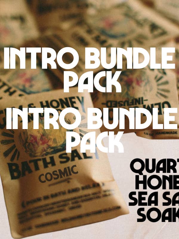 Coffret découverte de sels de bain pour la vente par Wild Yonder Studio