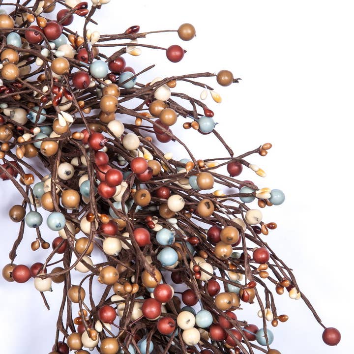 Gemischtes Beerenkranz-Set, 2er-Set, Hw, 19India (10India Rim) für den Großhandel von KMI International Corp.