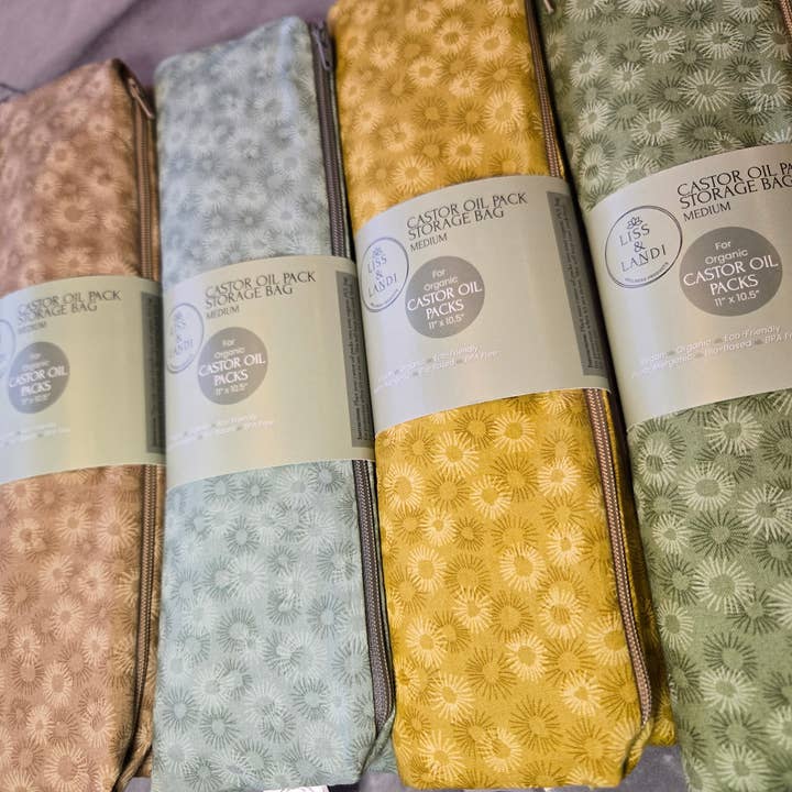 LISS & LANDI - Wholesale Storage Bag - Storage bags for Organic Castor Oil Packs - Medium4