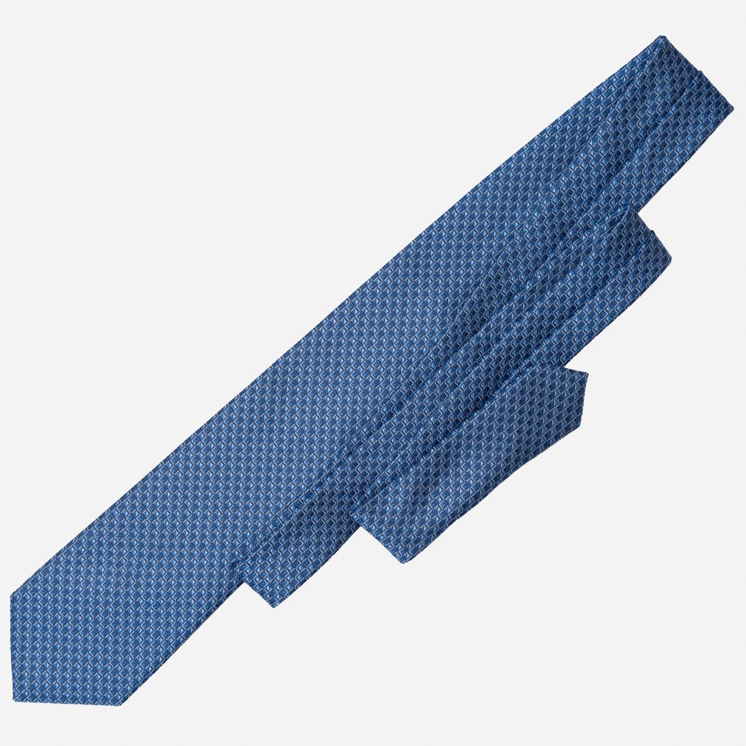 Elizabetta Made in Italy USA – wholesale Necktie – Men’s – Brunelli - Silk Jacquard Tie - Blue3