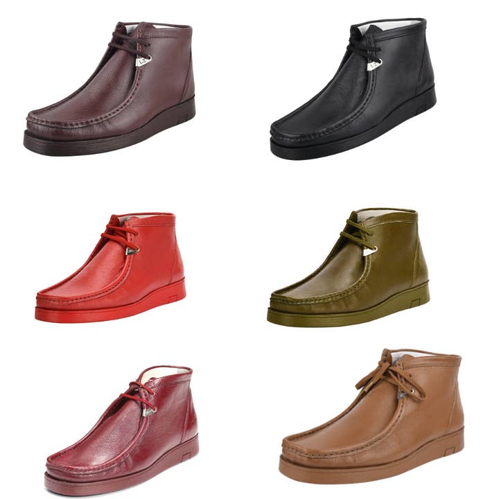 LIBERTYZENO - Wholesale Chukka Boots - Men's - Rush Leather Desert Chukka Casual Boots