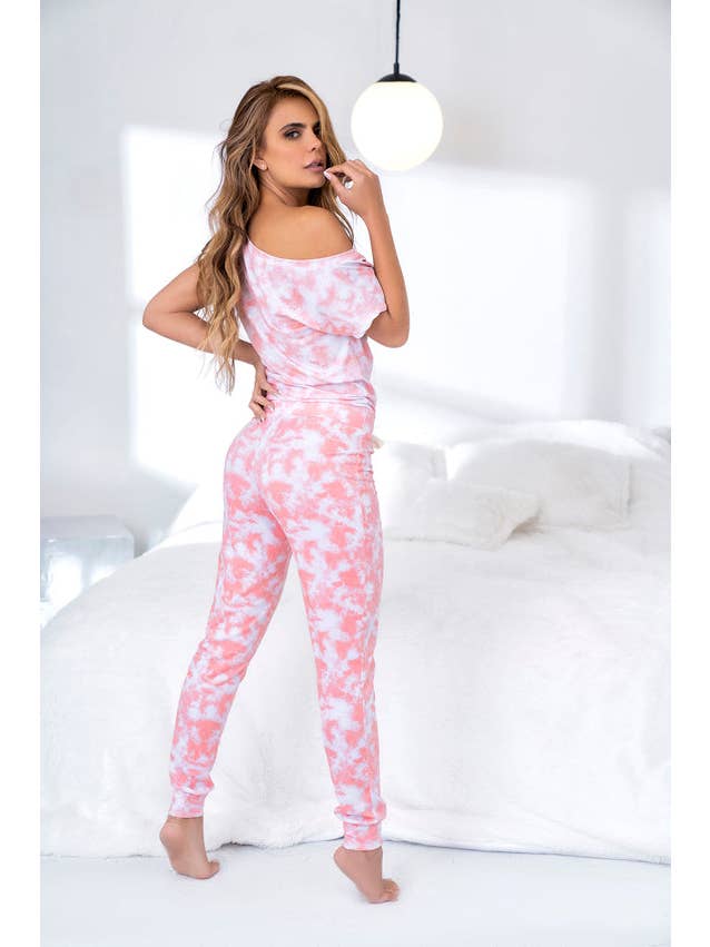 Pink Tie Dye 7465 Onesie for wholesale on Faire1