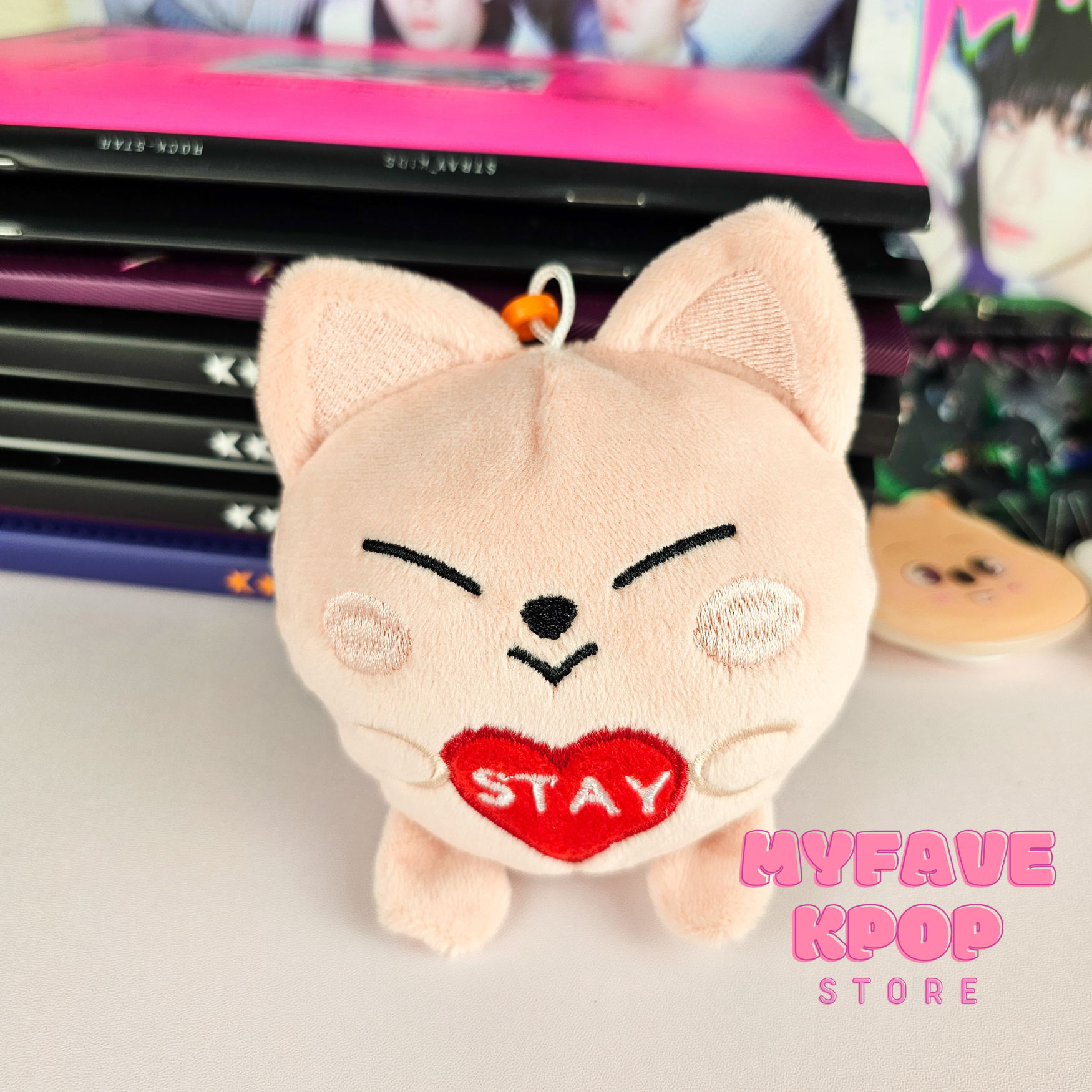 MyFaveKpop Store - Wholesale Phone Grip - Skzoo-ball Love Stay Plushie Keychain Kpop Gift7