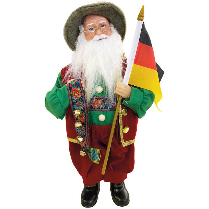 15" German Claus for wholesale by Santa’s Workshop Inc.