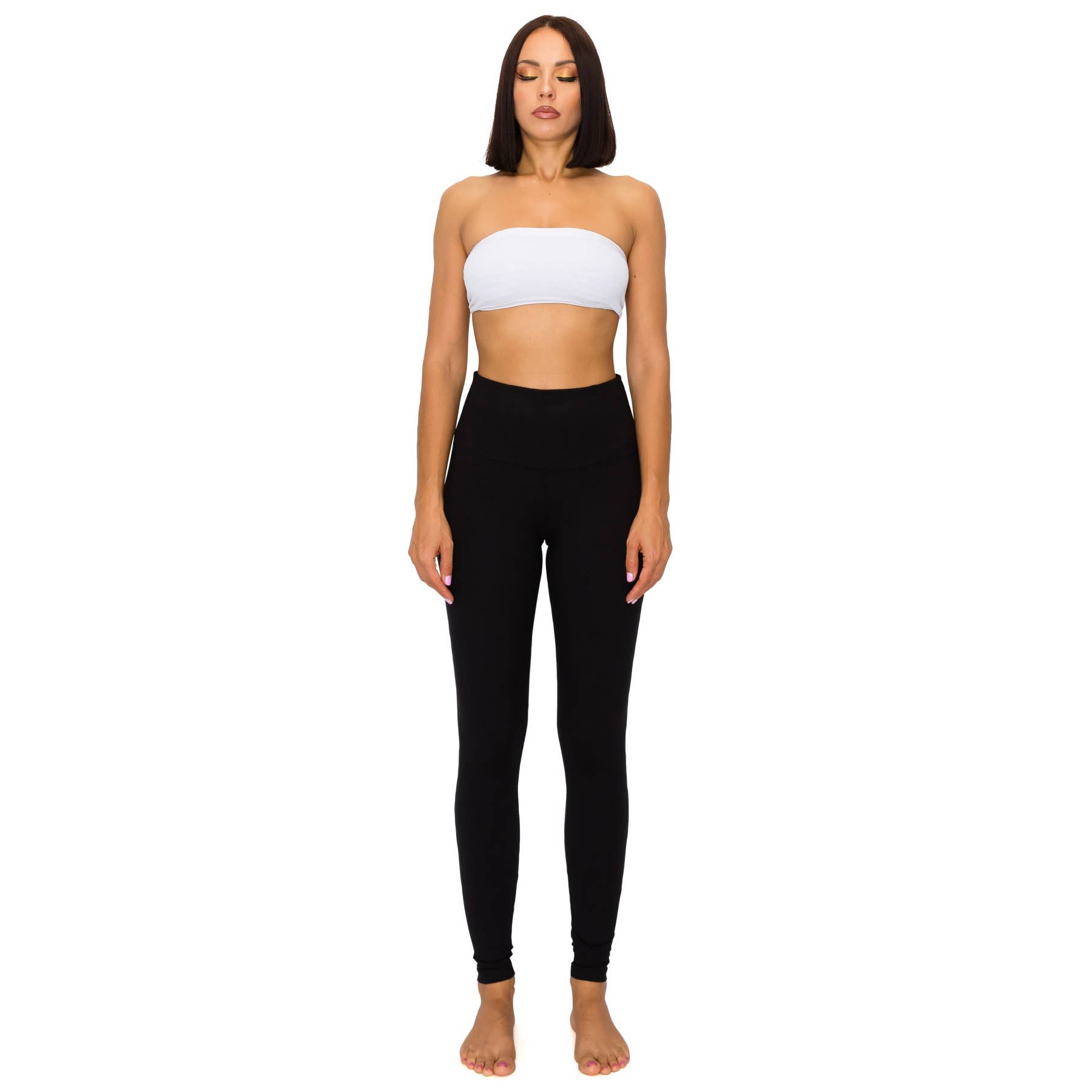 Leggings Depot - Venta al por mayor Leggings deportivos/cómodos - Mujer - Leggings deportivos premium de talle alto sólido con banda de 5 pulgadas19