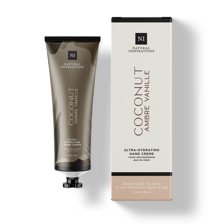 Natural Inspirations - Wholesale Hand Cream/Lotion - Coconut Ambre Vanille Boxed Hand Crème/Cream