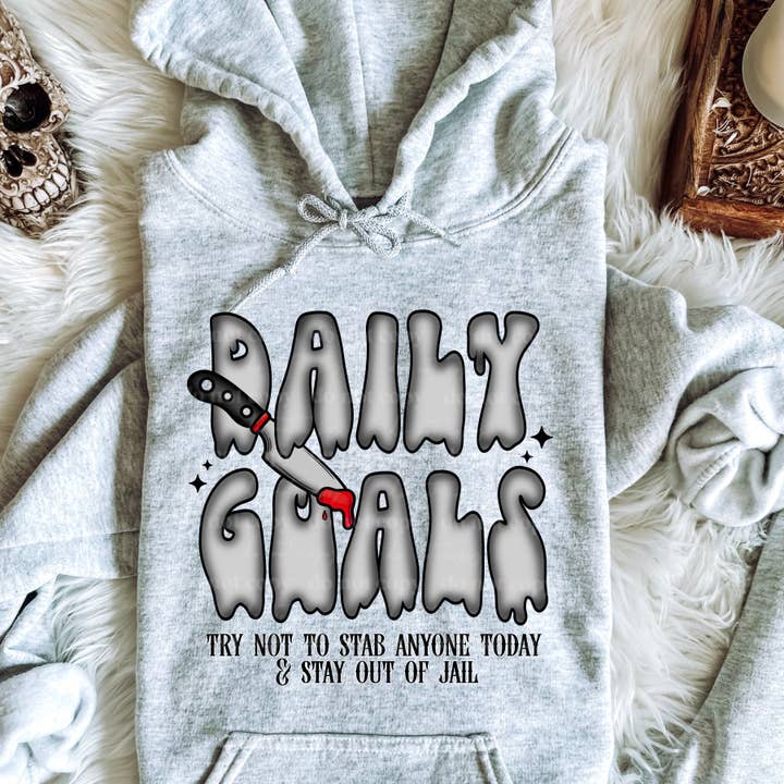 Daily Goals (Grey) for wholesale by Gabbie Co.