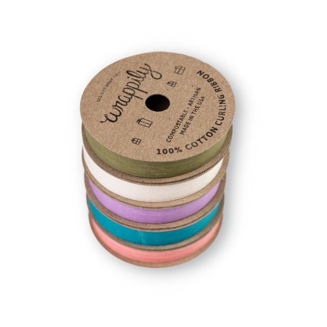 Wrappily Eco Gift Wrap Co. - Wholesale Linten - Natuurlijke katoenen krullint6