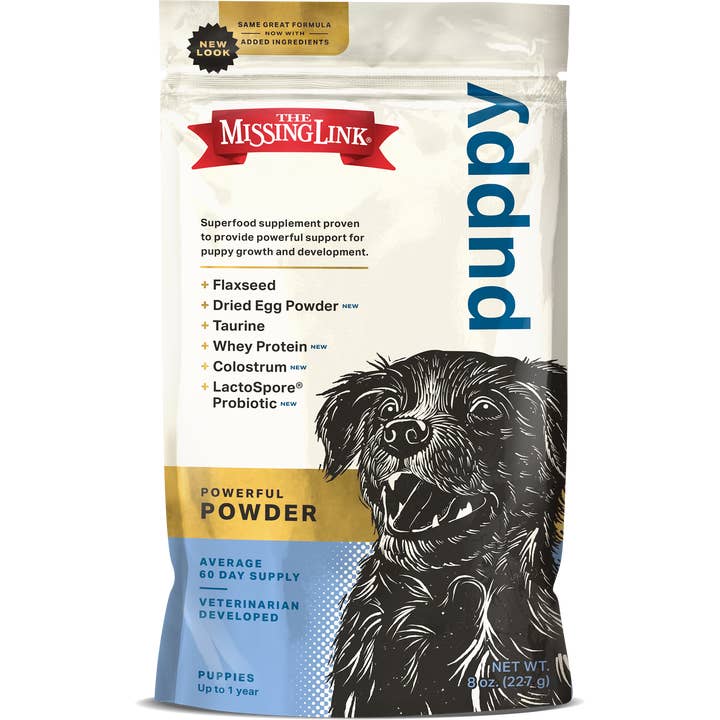 Pet Palette Distribution - Wholesale Pet Supplement - Dog - The Missing Link - Original Puppy Health 8oz
