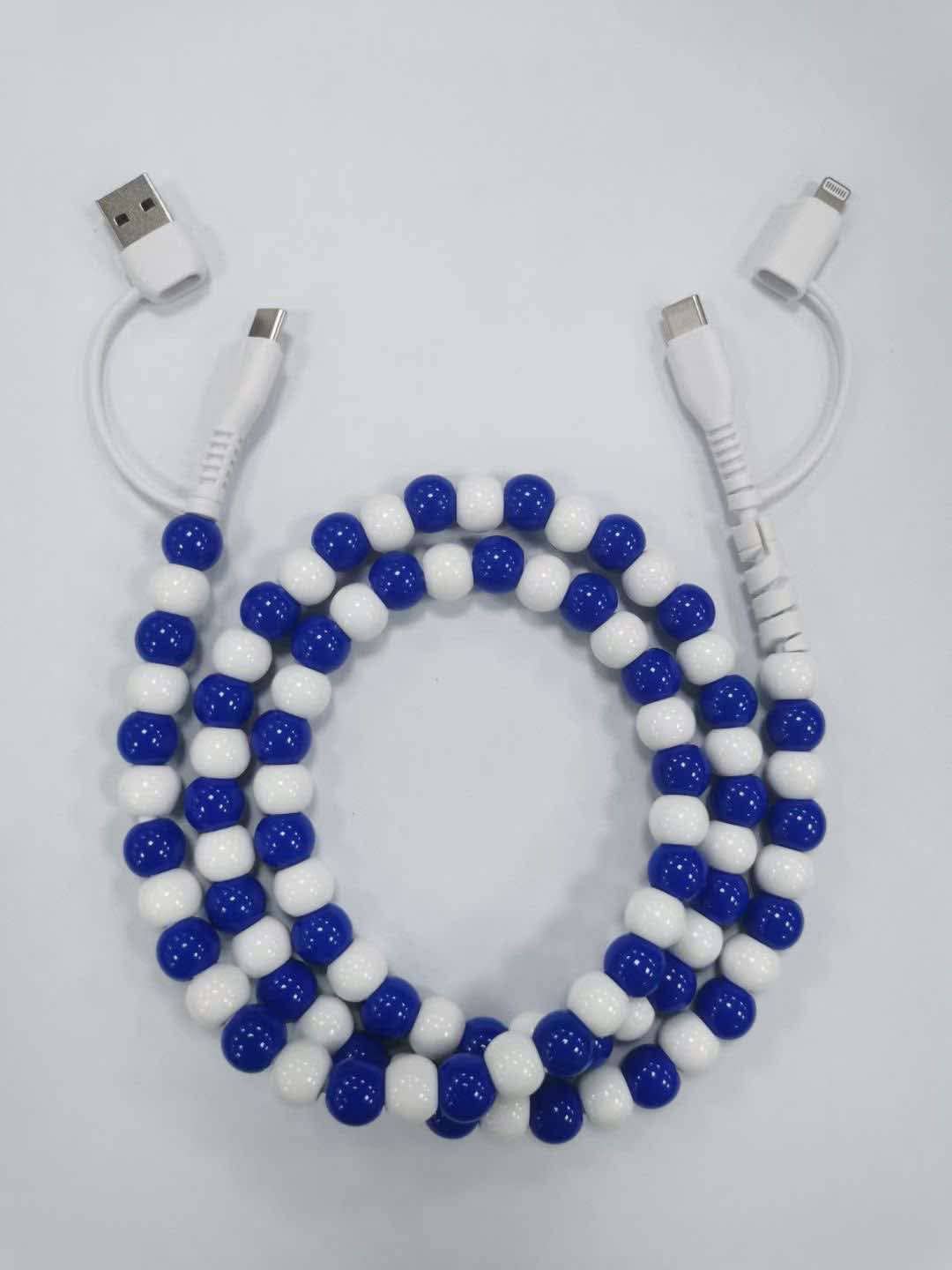The Lyrical Spirit, LLC - Wholesale Charging Cable - Beaded Phone Charging Cables7