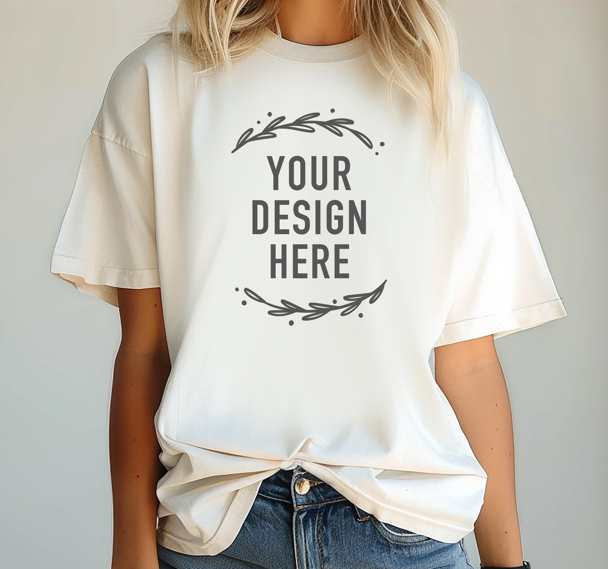 Miche Custom - Wholesale Screen Printed T-Shirt - Women's - Custom Logo Shirt, Your Design, Comfort Colors®, DTF Print1