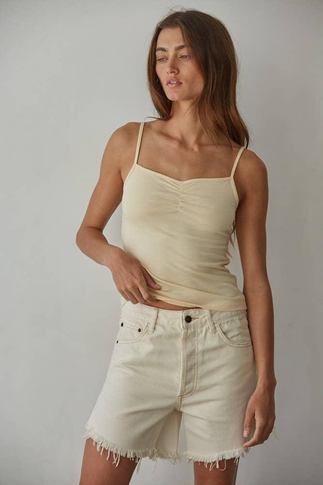 By Together - Wholesale Camisole - Women's - L8502 | Knit Cotton Spandex Jersey V-Neck Cami Top19