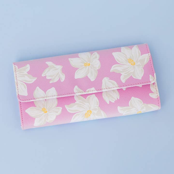 Draper James by Lifeguard Press - Wholesale Jewelry Box/Organizer - Travel Jewelry Organizer, Pink Magnolia