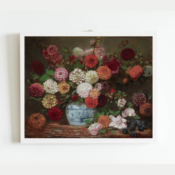 Sea to Skye - Wholesale Art Print - Harvest Bouquet Antique Art Print2