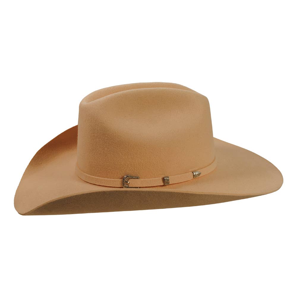 American Hat Makers - Wholesale Cowboyhoed - Uniseks - 100% wollen vilten western cowboyhoed - Style Cattleman57