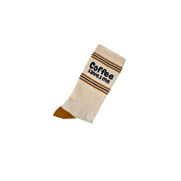 PEGADA SOCKS - Vente Chaussettes – unisexe - Chaussettes de sport Coffee super douces et confortables2