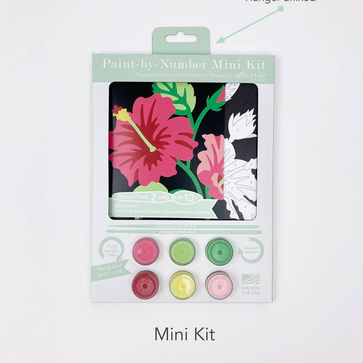 Elle Crée (She Creates) - Wholesale DIY Craft Kit - Maya Angelou MINI Paint-by-Number Kit