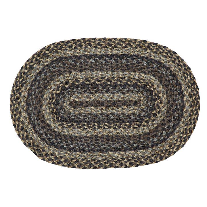 IHF HOME DECOR/IHF RUGS - Wholesale Area Rug - Farmyard Braided Rug and Tabletop Collection BR-2827