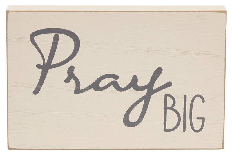 The Hearthside Collection - Wholesale Sign - Saved By Grace Decorative Tabletop Blocks, 4 Designs4