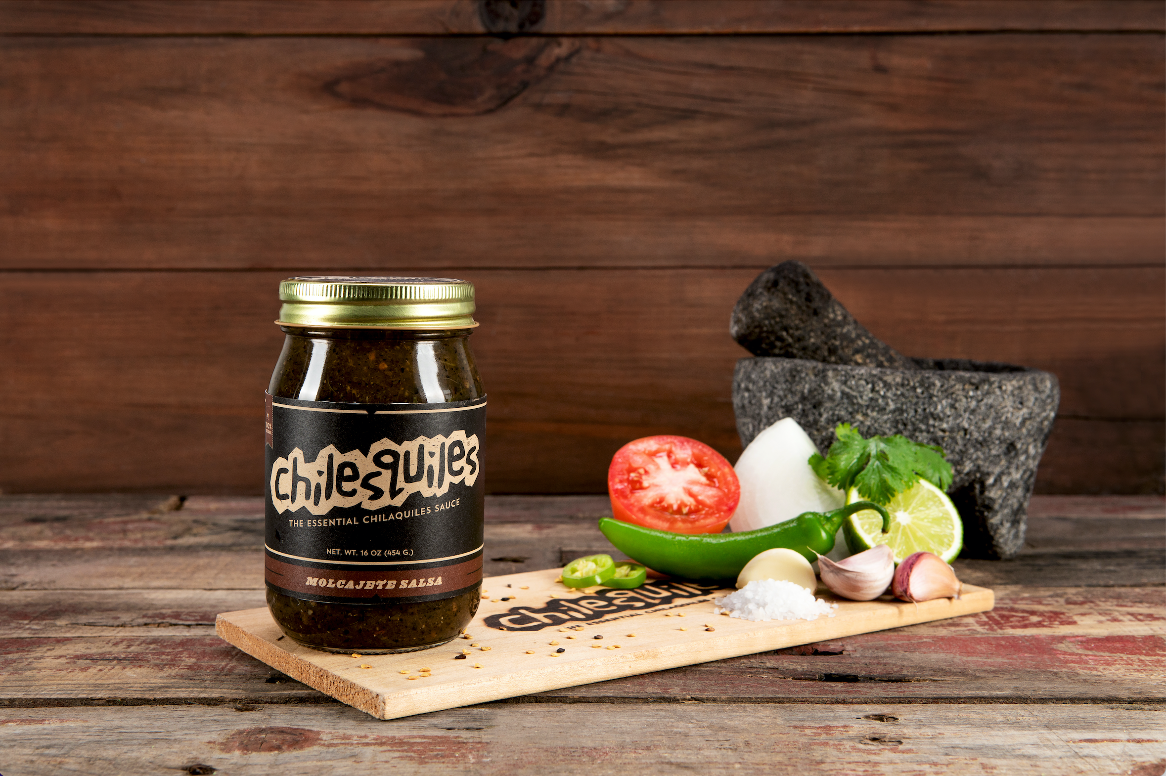 CHILESQUILES - Wholesale Salsa - MOLCAJETE SALSA5