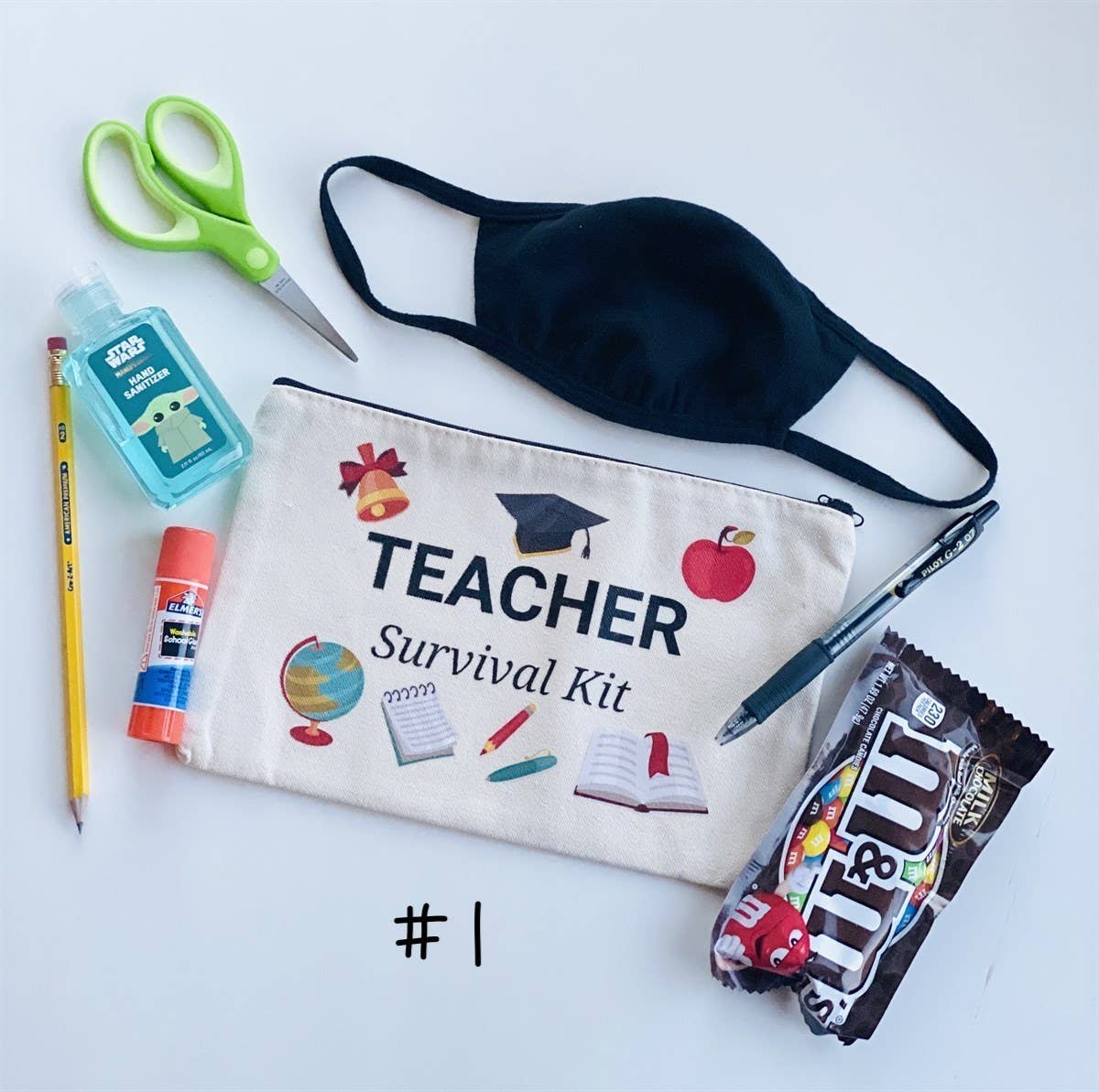 Peddle Your Paper – wholesale Pencil case/pouch – Teacher Back to School Gift- Teacher Survival Kit Pouch1