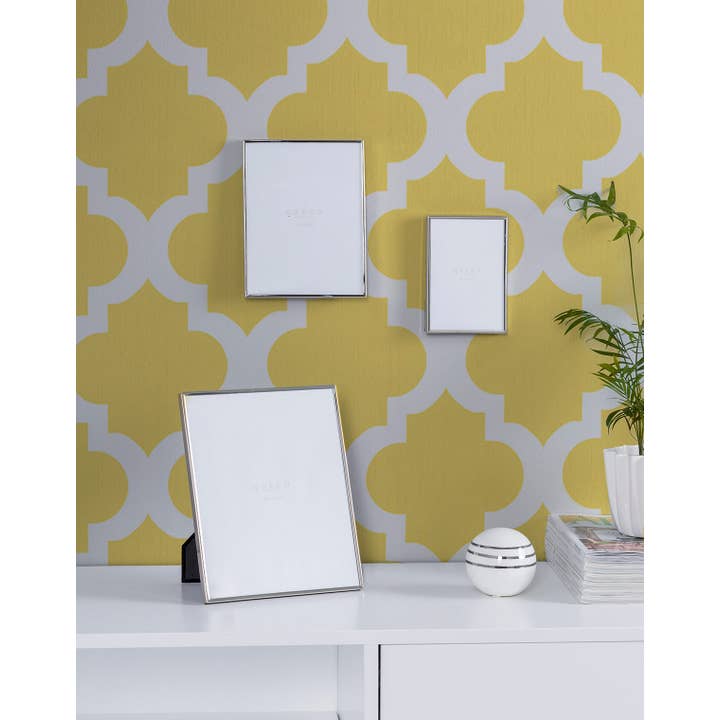 Gdeco - Wholesale Picture Frame - Nickel Silver Photo Frame (Photo 20 X 25 Cm)1