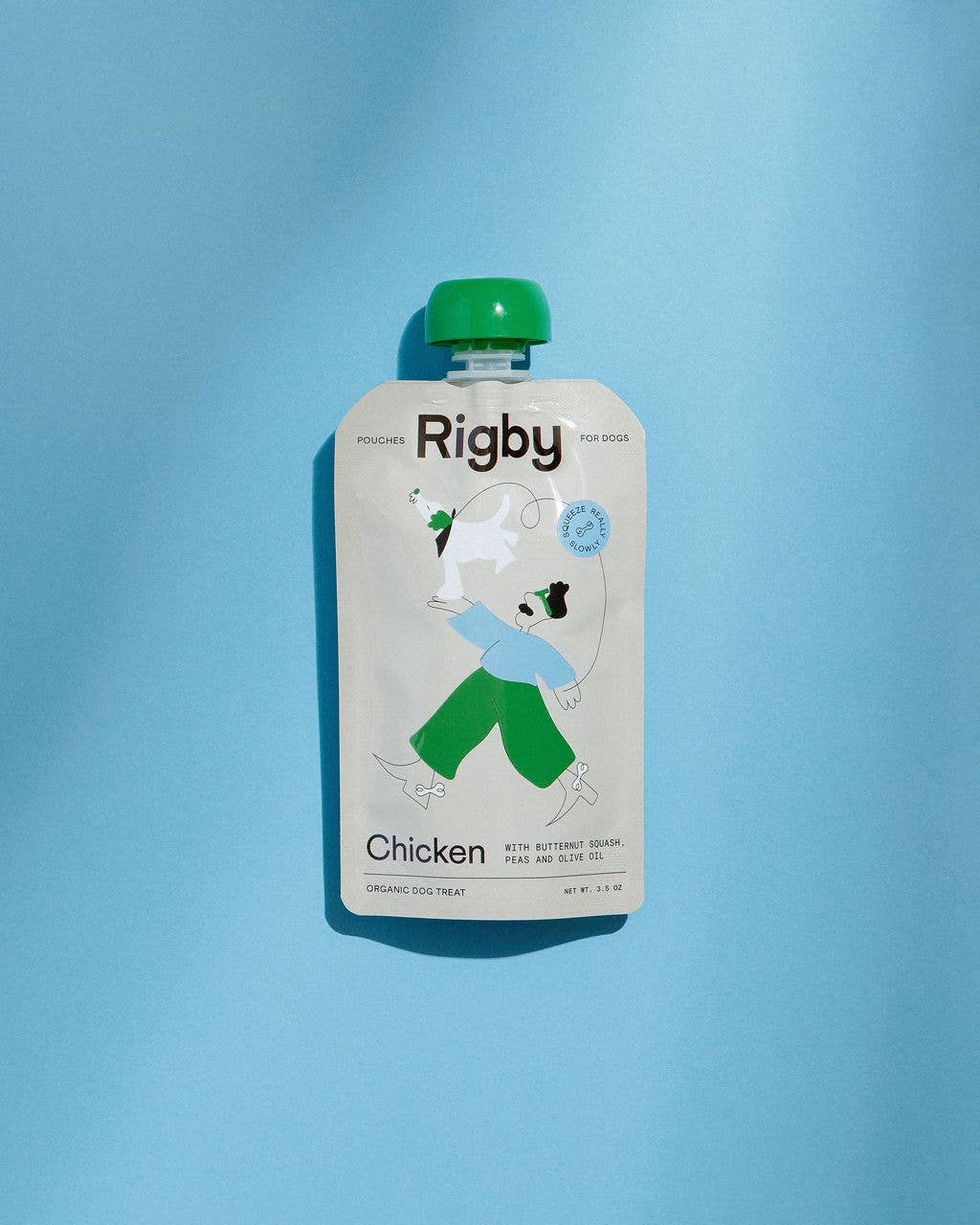 Rigby - Wholesale Pet Treats - Dog - Organic Chicken Squeeze Pouch for Dogs - 6 Pack4