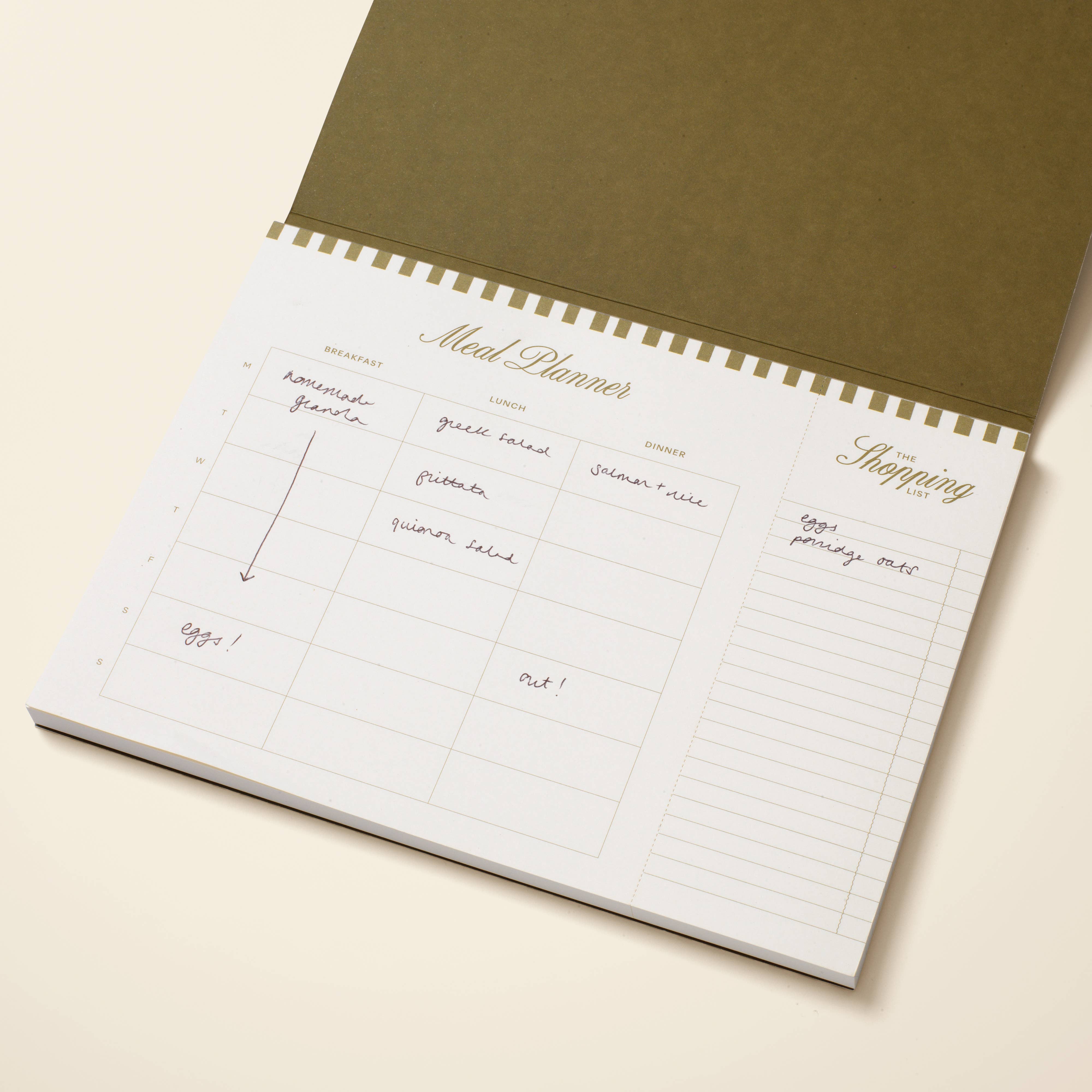 Papier - Wholesale Planner - Undated Weekly Meal Planner - Cherry 2