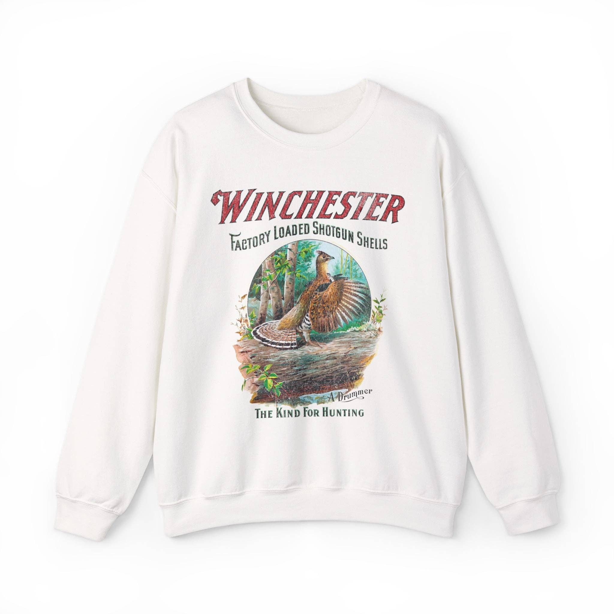 KILLER RETRO - Wholesale Graphic Sweatshirt - Unisex - Vintage Rifle Shell Ad Sweatshirt5