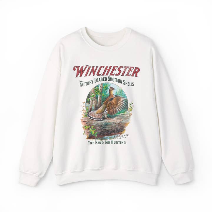 KILLER RETRO - Wholesale Graphic Sweatshirt - Unisex - Vintage Rifle Shell Ad Sweatshirt5