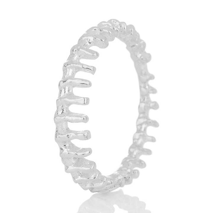 Asterias Ring 925 Sterling Silver for wholesale by AURUM by Guðbjörg