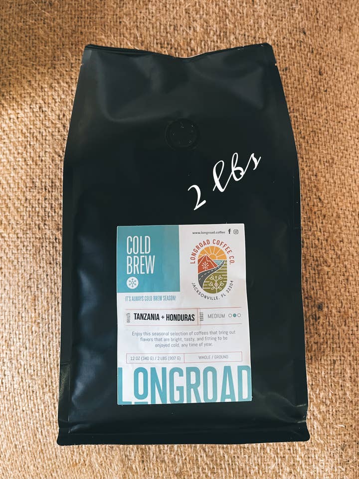 Cold Brew Blend 2 lb for wholesale by Longroad Coffee Company