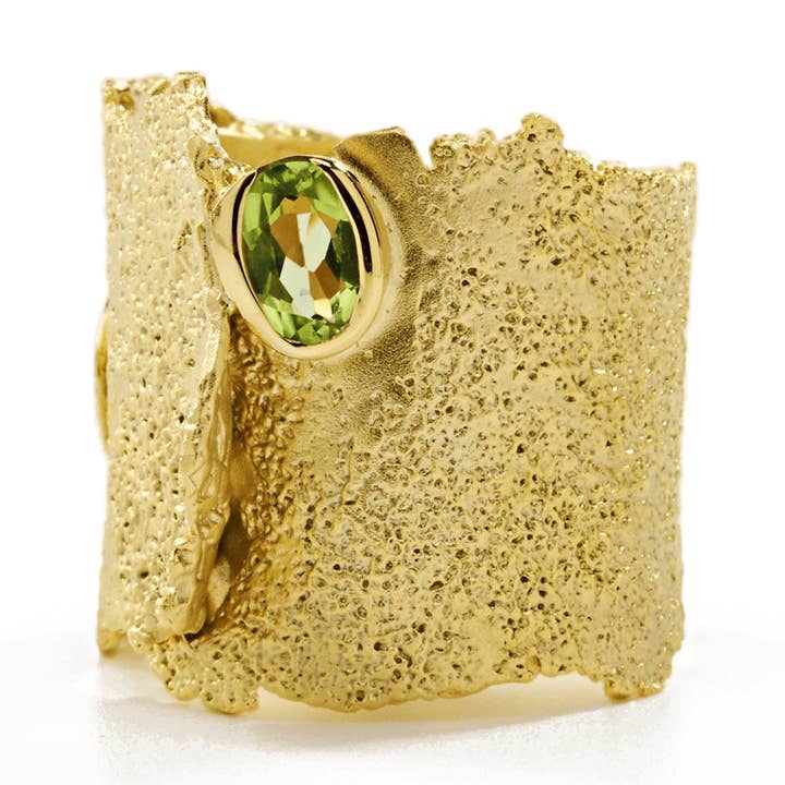 German Kabirski - Venta al por mayor Anillos grandes/de cóctel - Anillo Otthild Peridot0