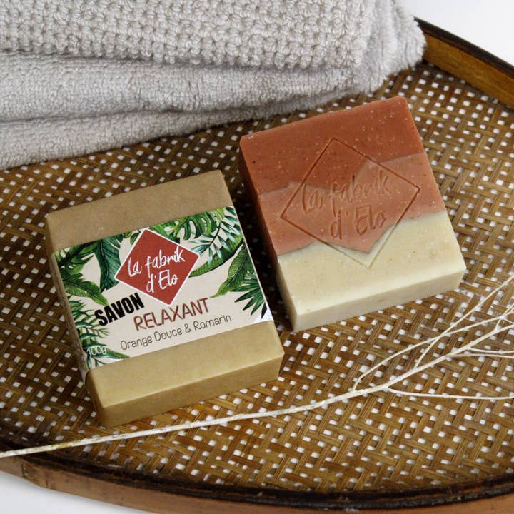 Jabón relajante - Naranja dulce y romero para venta al por mayor de La Fabrik d'Elo