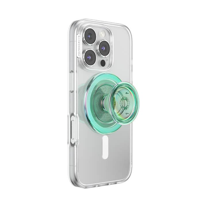 PopSockets - Wholesale Phone Grip - PopSockets MagSafe Iridescent Turq4