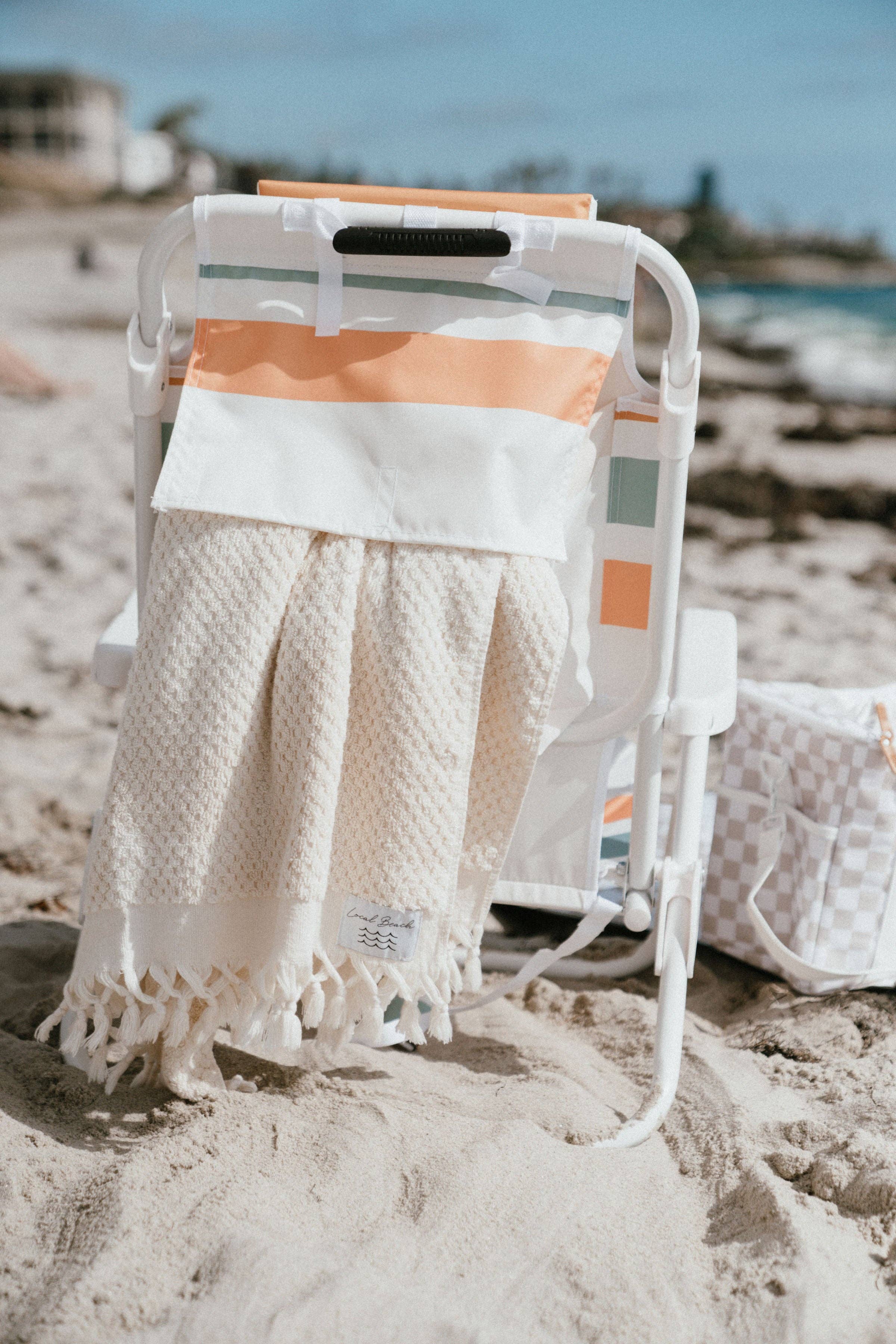 Local Beach - Wholesale Beach Umbrella - Retro Stripe Beach Umbrella7