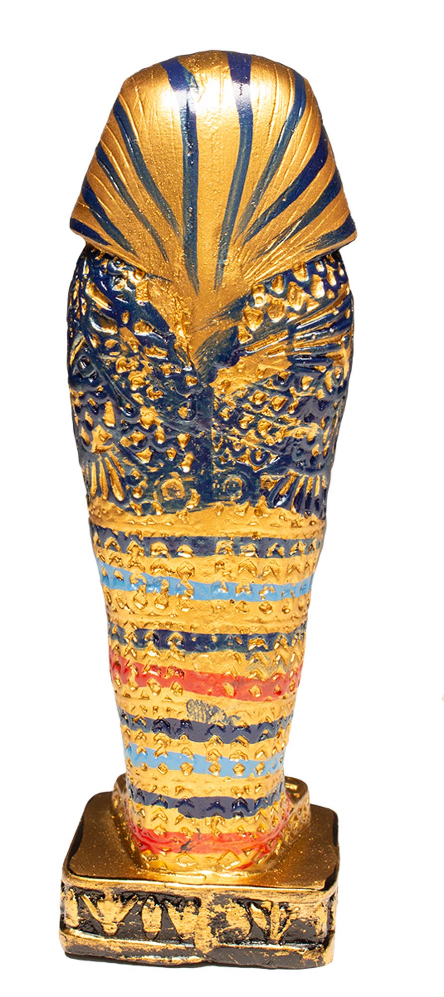 Discoveries, Inc. - Wholesale Decorative Figurine - Standing Sarcophagus Statue Gypsum - 6" - Made in Egypt6