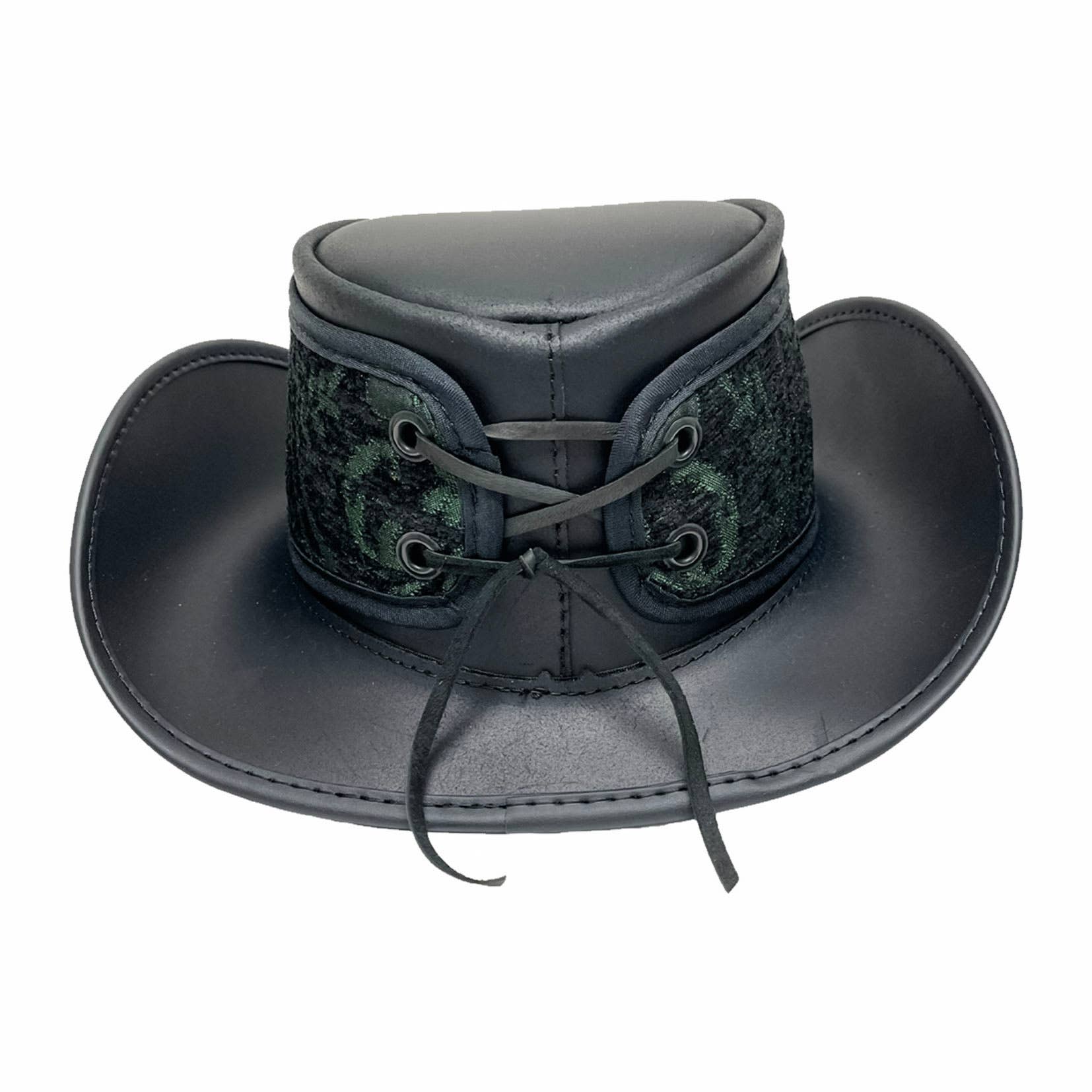 American Hat Makers - Vendita all'ingrosso Fedora - Unisex - Cappello da Festival in Pelle - Stile Reversibile Ren27