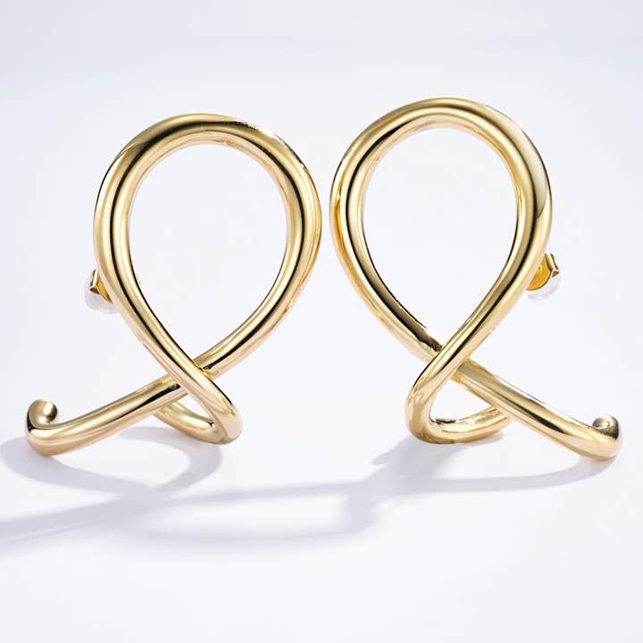 BYREN | ÉLINE L'ATELIER - Wholesale Dangle Earrings - 124AQ344 stainless steel earrings0