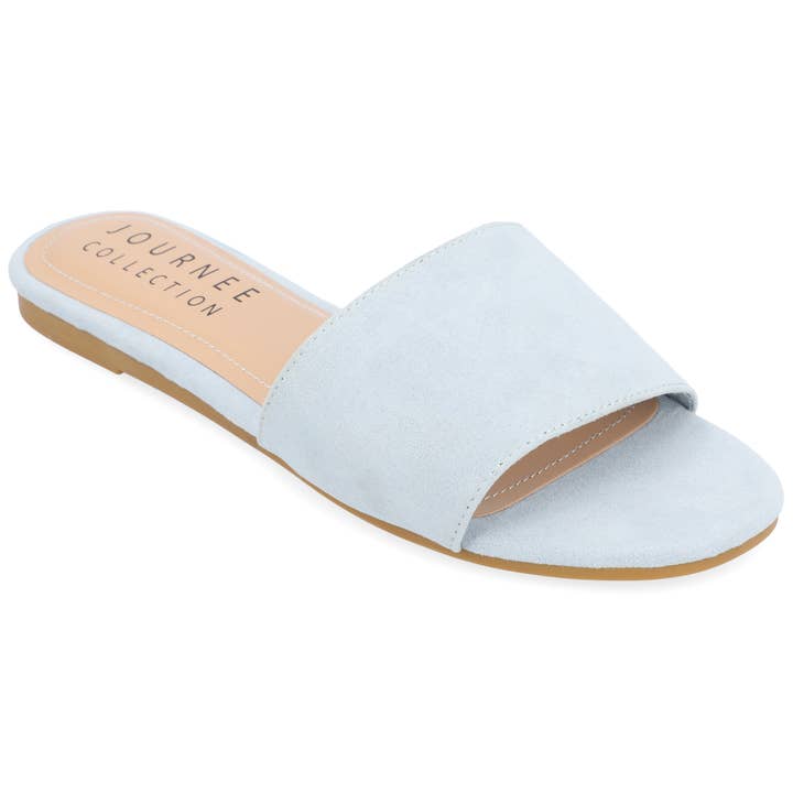Journee - Wholesale Sandals - Women's - Kolinna Slide Sandals In Statement