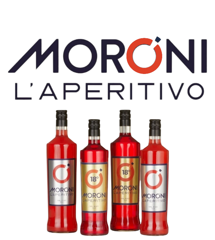 MORONI - Wholesale Non-Alcoholic Aperitif/Mocktail - MORONI BITTER FRIZZANTE 8° in a 20 cl bottle11