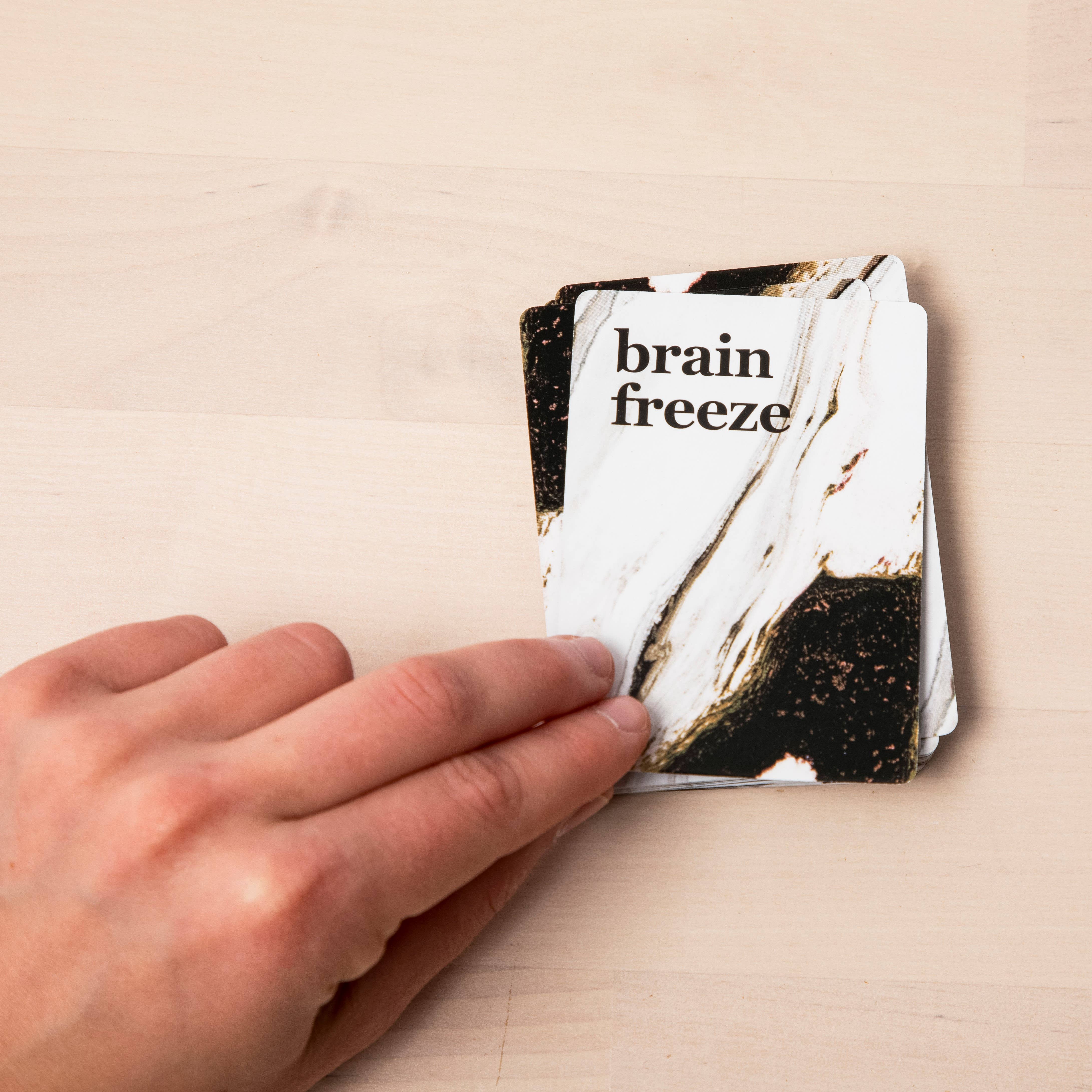 Dyce Games - Wholesale Card Game - BRAIN FREEZE: After Dark Edition – Adult Party Card Game5