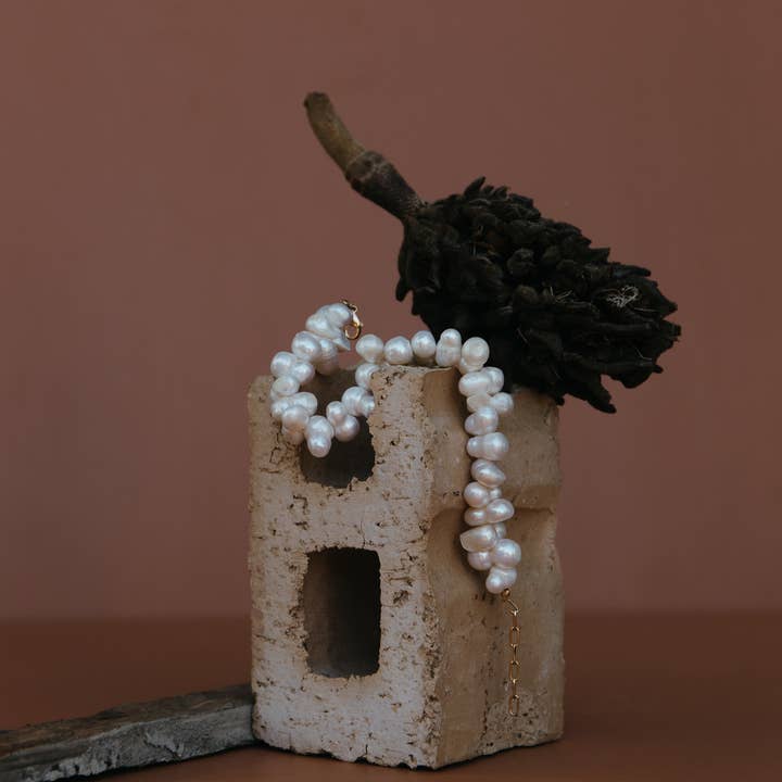 LA MAISON GISEL B. – Engroshandel Perlearmbånd – Rita armbånd med dobbelte perler og sten