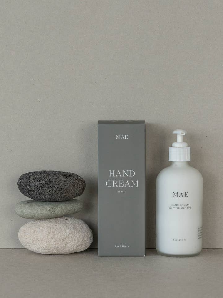 Hinoki återfuktande handkräm - Vegansk, eterisk olja för wholesale av MAE