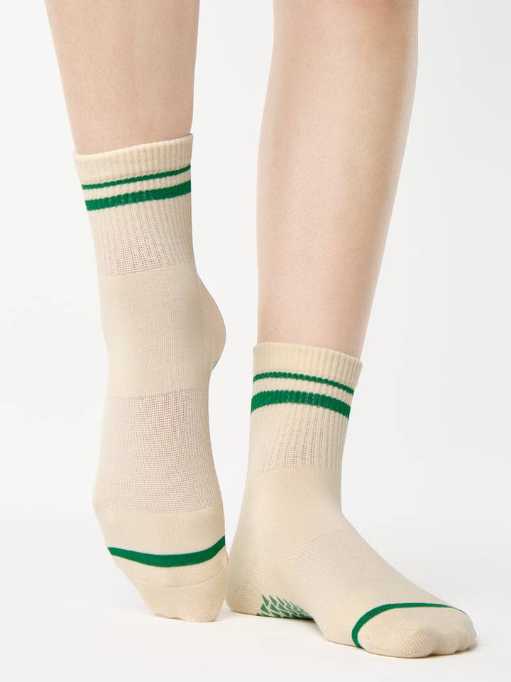 Varsity Ankle Grip Sock for wholesale by Pointe Studio