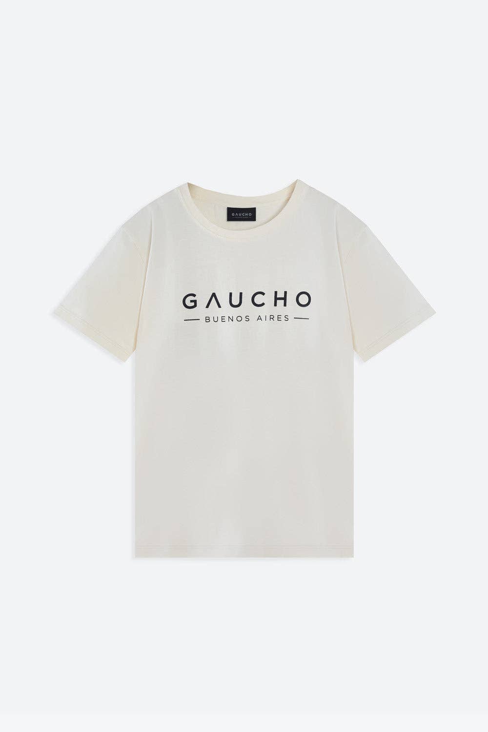 Gaucho Buenos Aires - Wholesale Screen Printed T-Shirt - Men's - Men's Iconic Pima T-Shirt in Off-White0